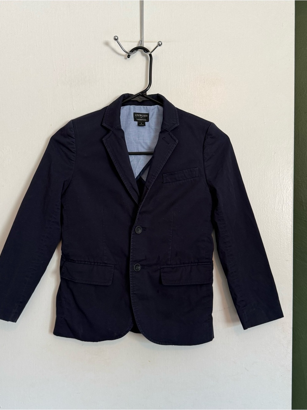 J. Crew crewcuts dark blue Thompson kids blazer size 8